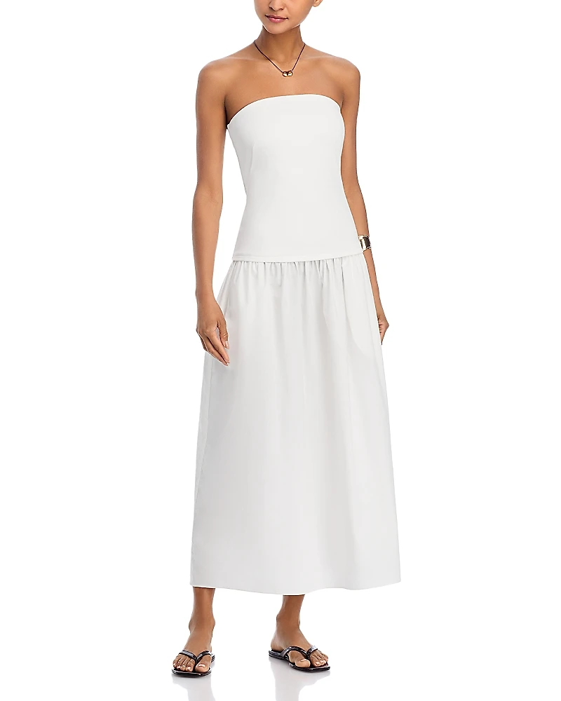 rag & bone Irina Mixed Media Maxi Dress