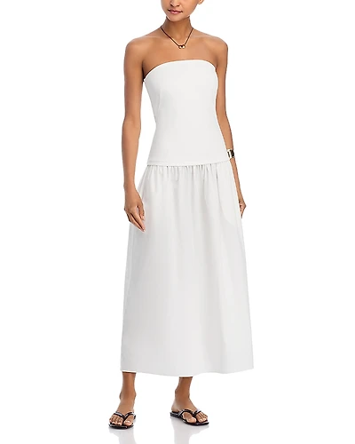rag & bone Irina Mixed Media Maxi Dress