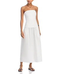 rag & bone Irina Mixed Media Maxi Dress