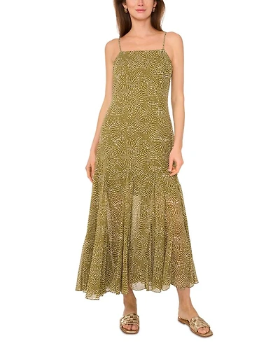 Godet Maxi Dress