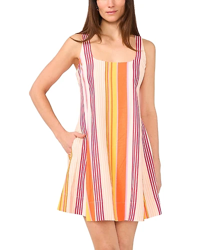 1.state Scoop Neck Mini Dress