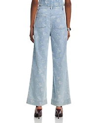 Petite Bouquet High Rise Jeans Cornflower Multi