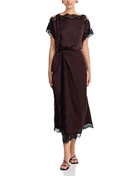 A. l.c. Luna Lace Trim Dress