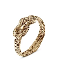 14K Yellow Gold Love Knot Ring