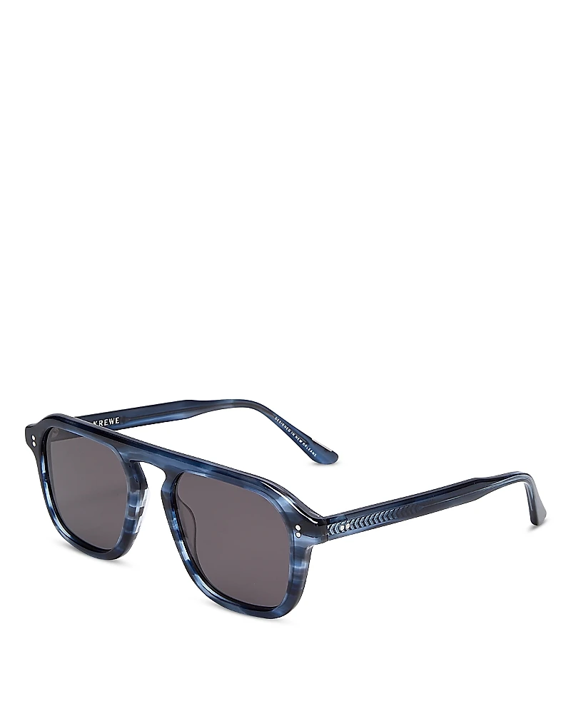 Krewe Zander Square Sunglasses, 52mm