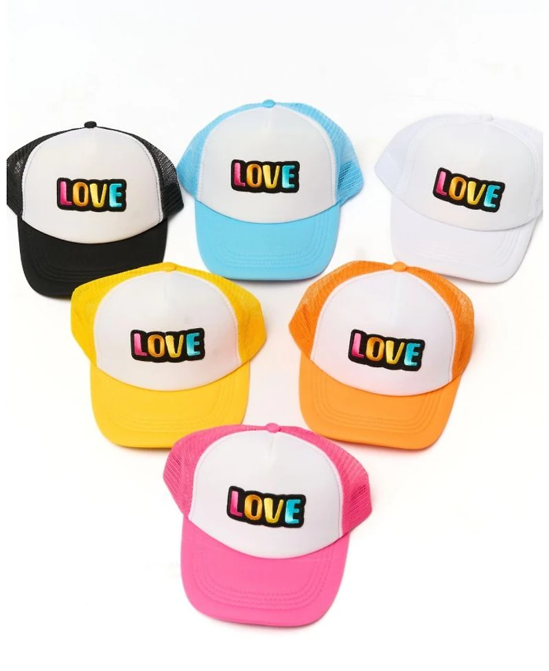 Girls' Trucker Hat with Patch