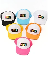 Girls' Trucker Hat with Patch