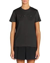 Moncler Embroidered Logo Tee