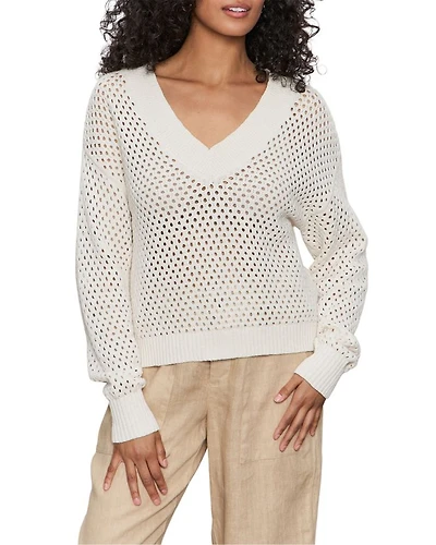Airy Openwork Sweater