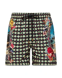 Camilla Printed Mid Length 12 Boardshorts