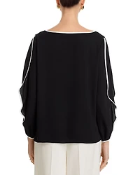 Long Butterfly Sleeve Top