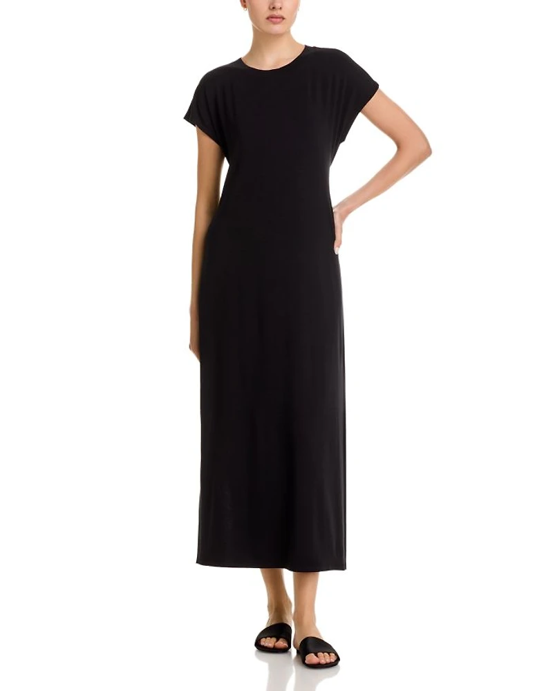 Fine Stretch Jersey Knit Dress