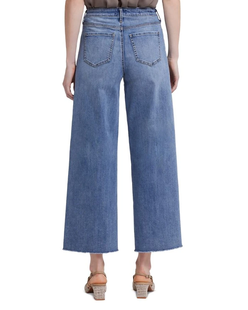 Brodi Wide Leg Ankle Jeans Barcelona