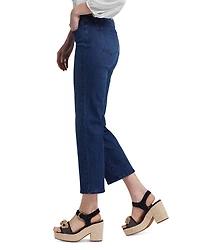 Marilyn Straight Ankle Jeans Ibiza Blue