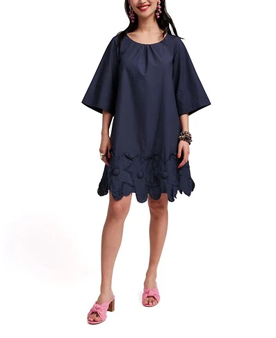 Zennia Flower Hem Dress
