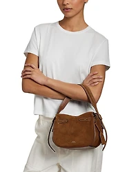 Polo ID Suede Mini Satchel