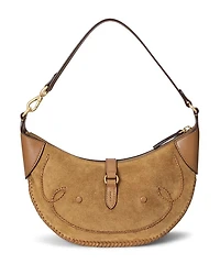 Polo ID Suede Western Mini Shoulder Bag