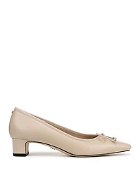 Women's Rinda Leather Kitten Heel Pumps