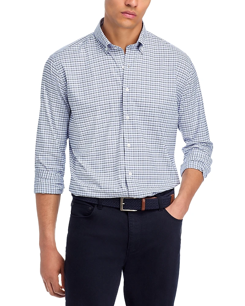 Peter Millar Leavenworth Performance Twill Sport Shirt