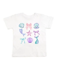 Girls' Mermaid Cutie Short Sleeve T-Shirt - Baby, Little Kid, Big Kid