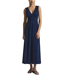 Derek Lam 10 Crosby Misha Matte Jersey Ruched Dress
