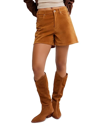 Free People Tippi Faux Suede Shorts