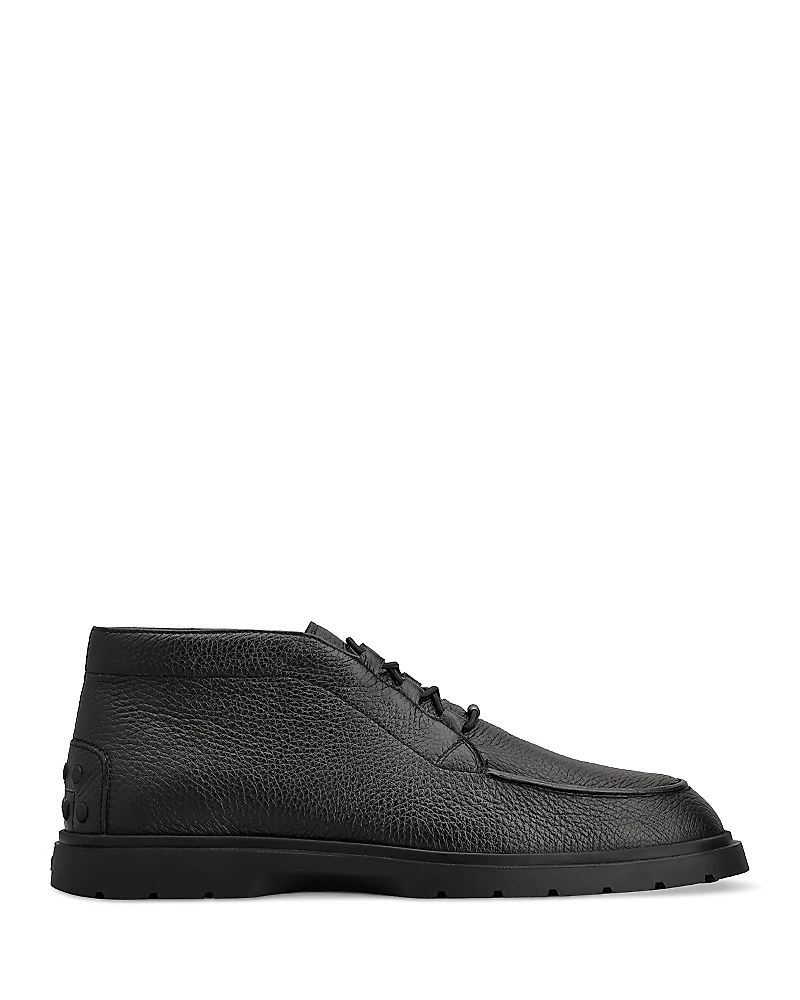 Tod's Men's Leather Desert Drawstring Chukka Boots
