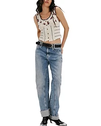 Rosebud Knit Top