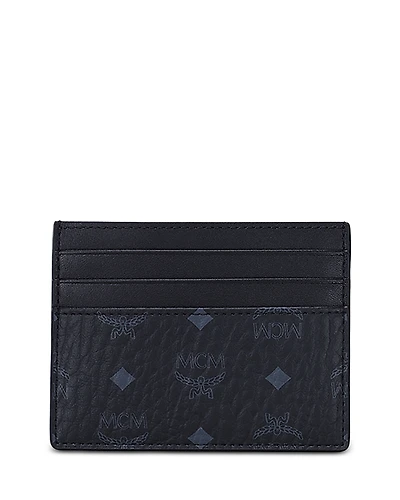Mcm Visetos Money Clip Card Case