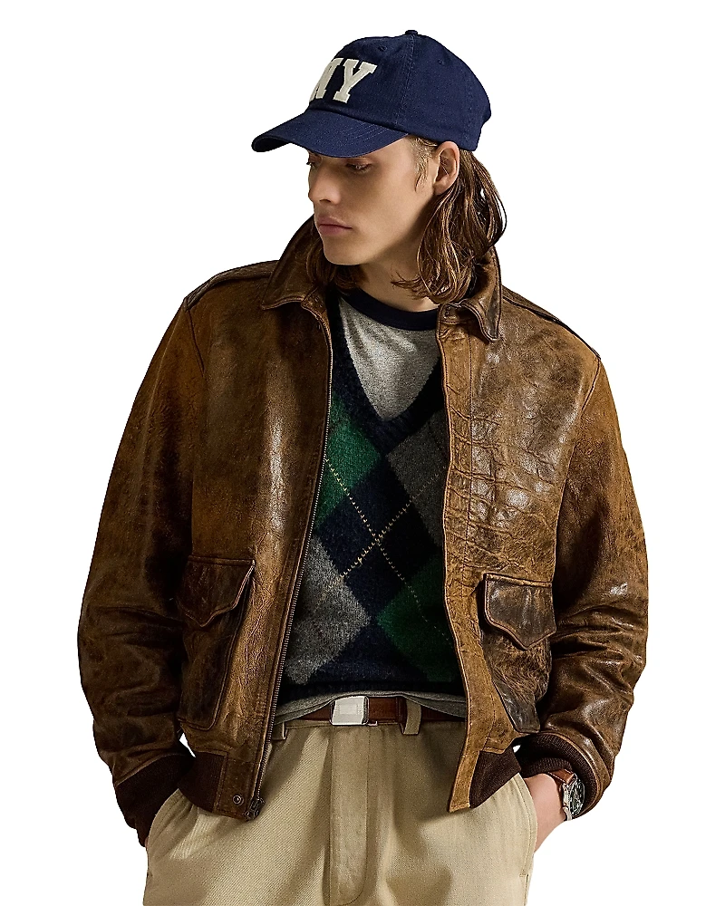 Polo Ralph Lauren Leather Flight Jacket
