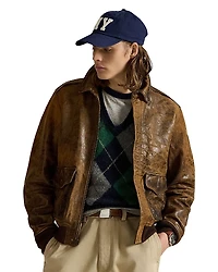 Polo Ralph Lauren Leather Flight Jacket