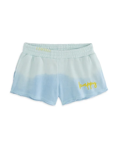 Vintage Havana Girls' Embroidered Happy Shorts - Big Kid