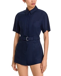 Simkhai Belted Romper