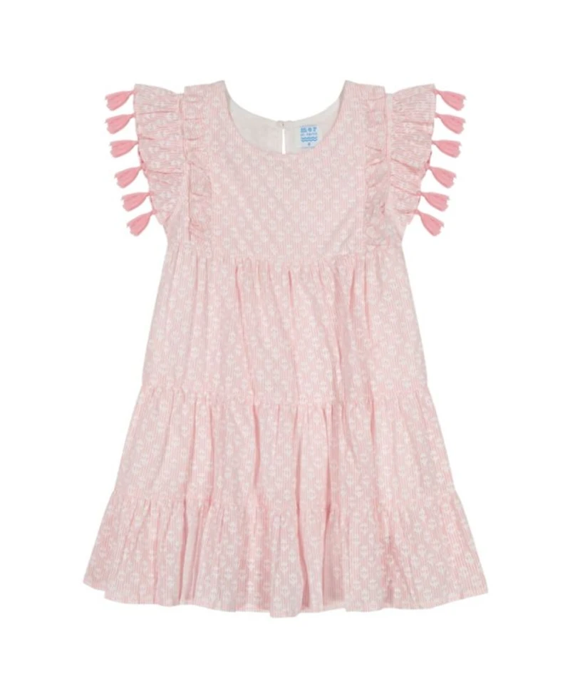 Girls' Stripe Sophie Tassel Dress - Little Kid, Big Kid