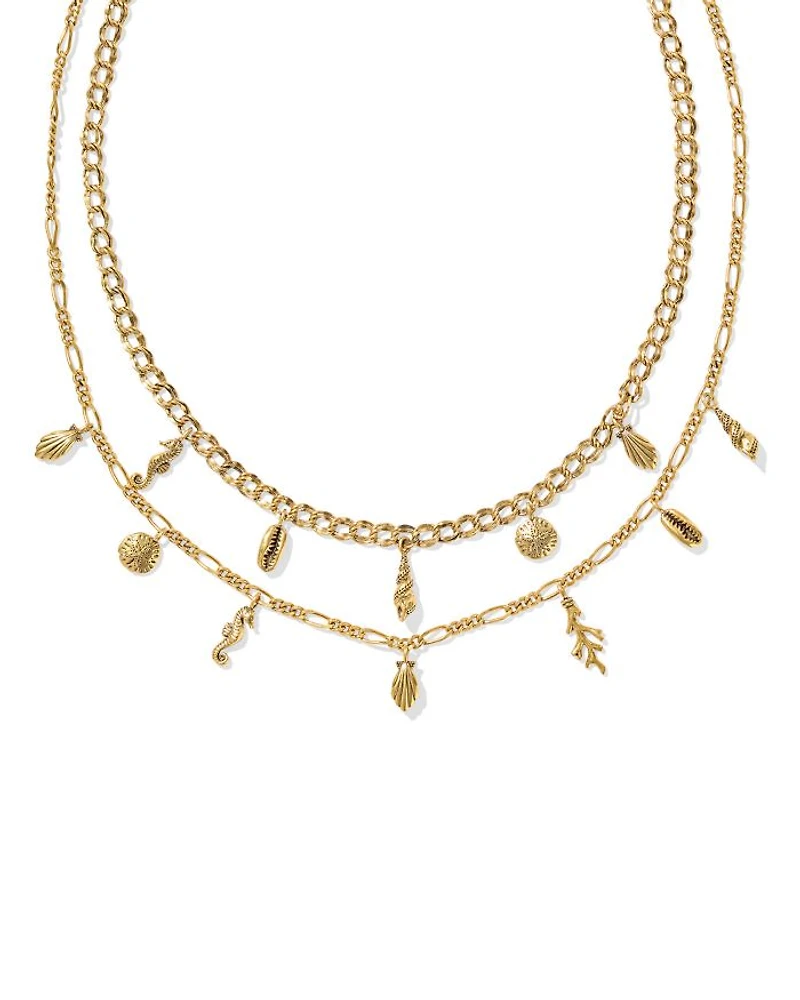 Alexa Multi Strand Necklace, 16.5"-19.5"