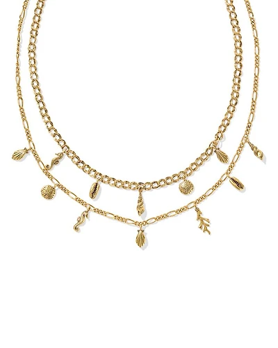 Alexa Multi Strand Necklace, 16.5"-19.5"