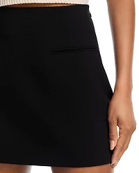 Azra Twill Mini Skirt