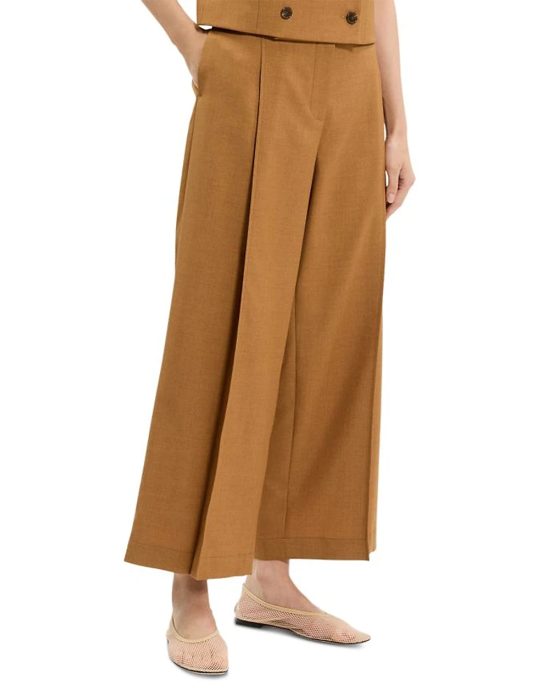 Deep Pleated Pants