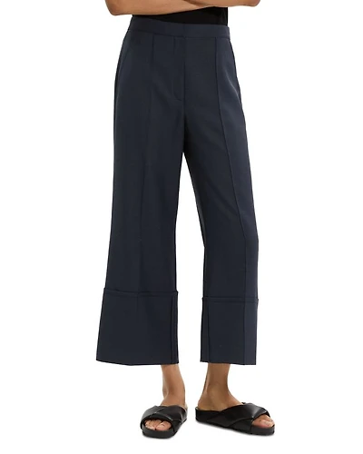 Cuffed Cropped Pants