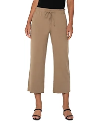 Liverpool Los Angeles Tie Waist Ankle Pants