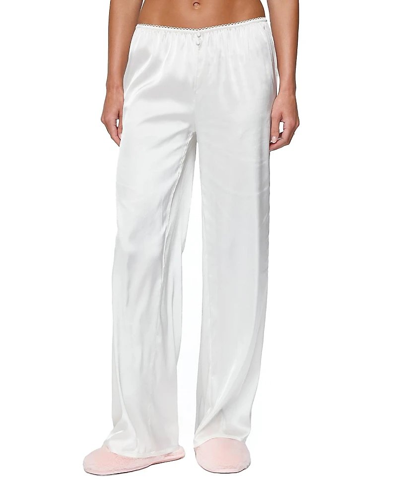 Edikted Izabella Satin Effect Pants