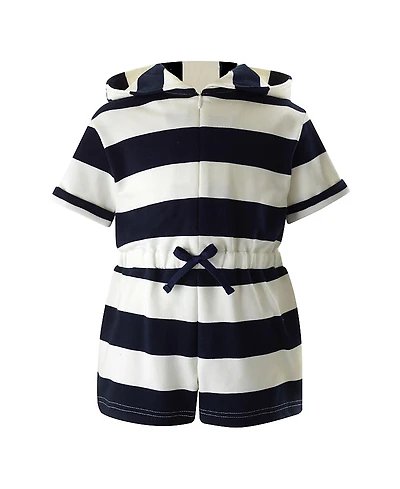 Rachel Riley Girls' Maxi Stripe Playsuit - Little Kid, Big Kid