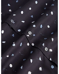 Wold Floral Scarf Print Shirt