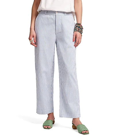 Frances Valentine Coleman Pant Stripe Seersucker