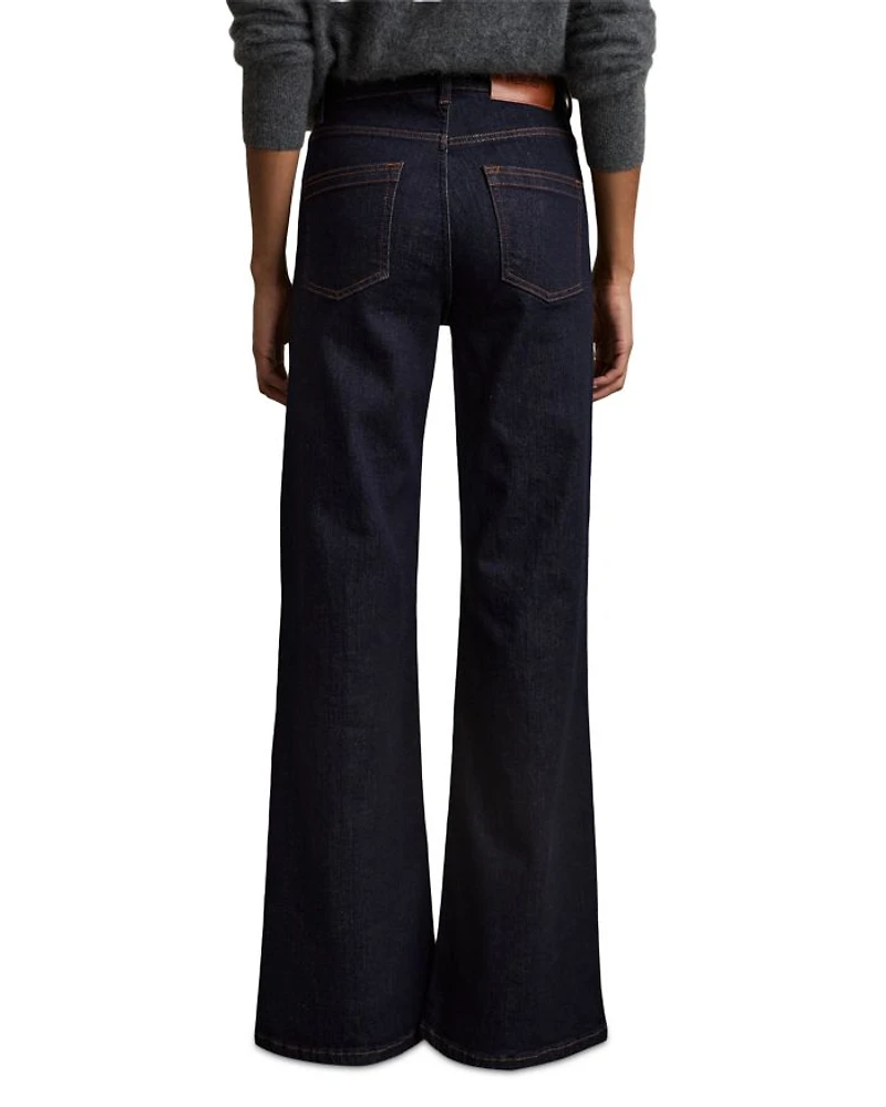 Bonnie Flare Jeans Dark Blue