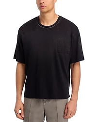 Helmut Lang Relaxed Fit Patch Tee