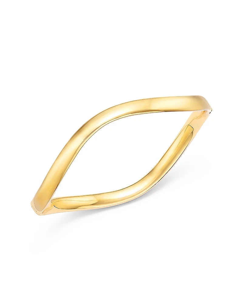 Bloomingdale's Fine Collection Polished Tube Bangle Bracelet