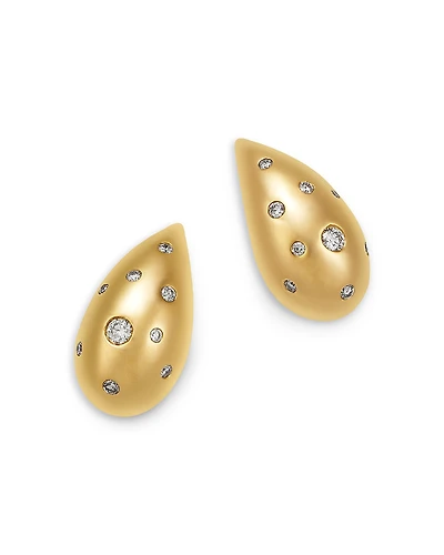 Bloomingdale's Fine Collection Diamond Puffy Scattered Earring