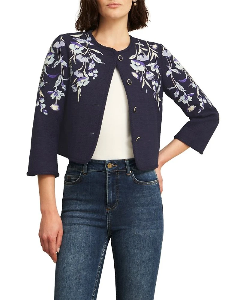 Hinton Floral Embroidered Jacket