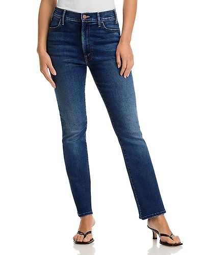 Mother Lil Hustler High Rise Crop Jeans
